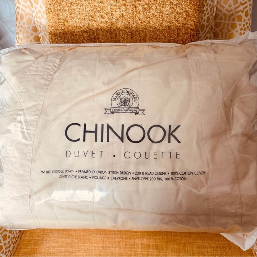 NEW Goose Down Duvet TWIN Size The Bay THE BEST YOU CAN BUY ($1299)